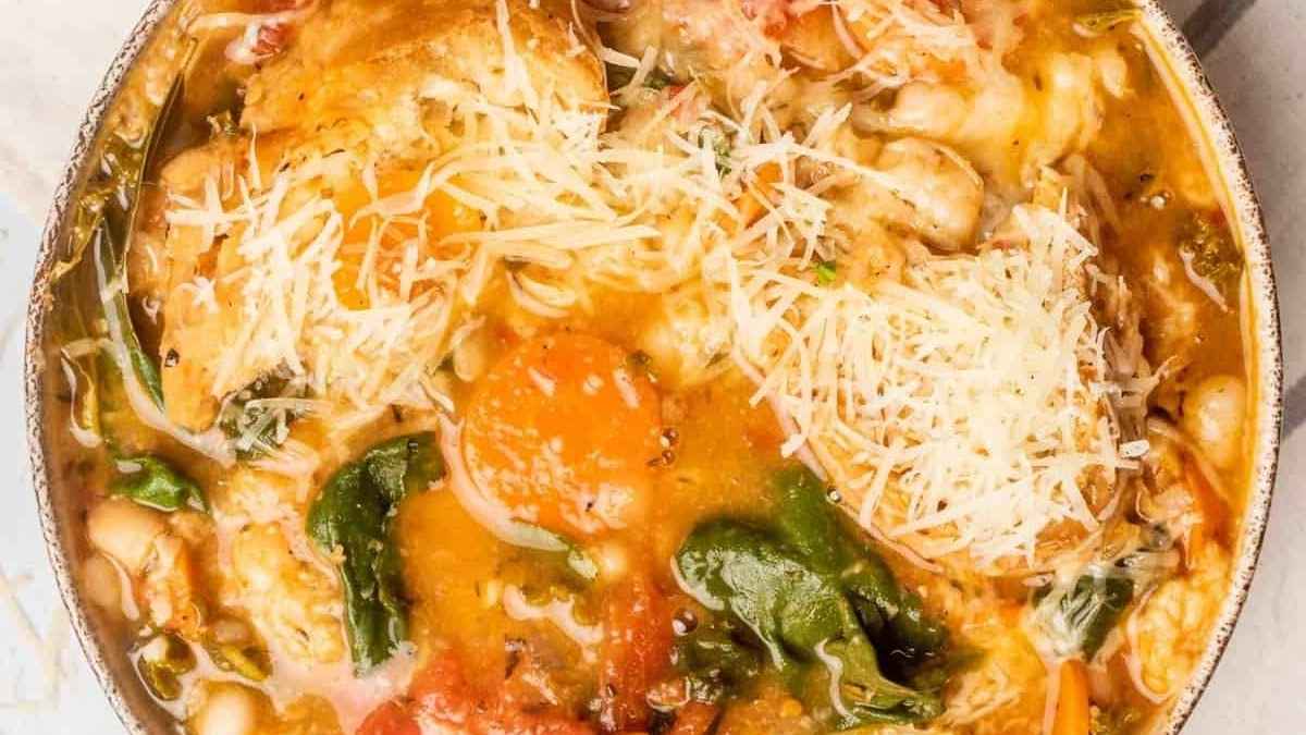 Winter Soup Recipes to Warm You Up 13 Ribolita soup in a bowl.