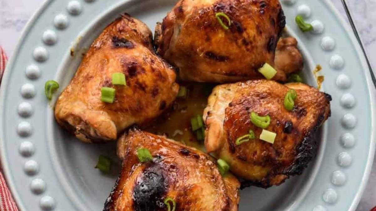 Seasonal Cravings Soy Glazed Chicken Thighs