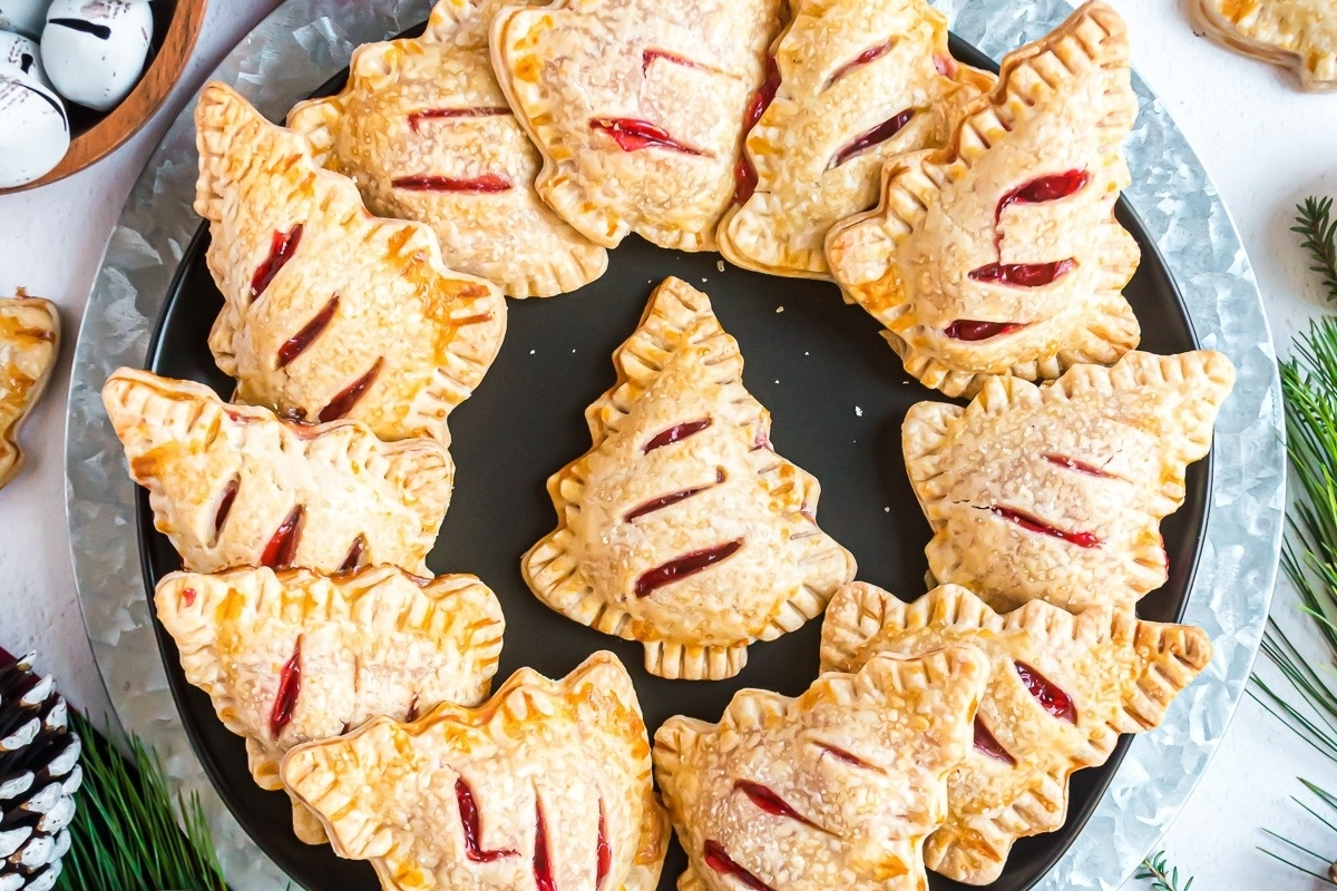 24 Christmas Tree Recipes to Add Magic to the Holidays 20 christmas tree cherry hand pies