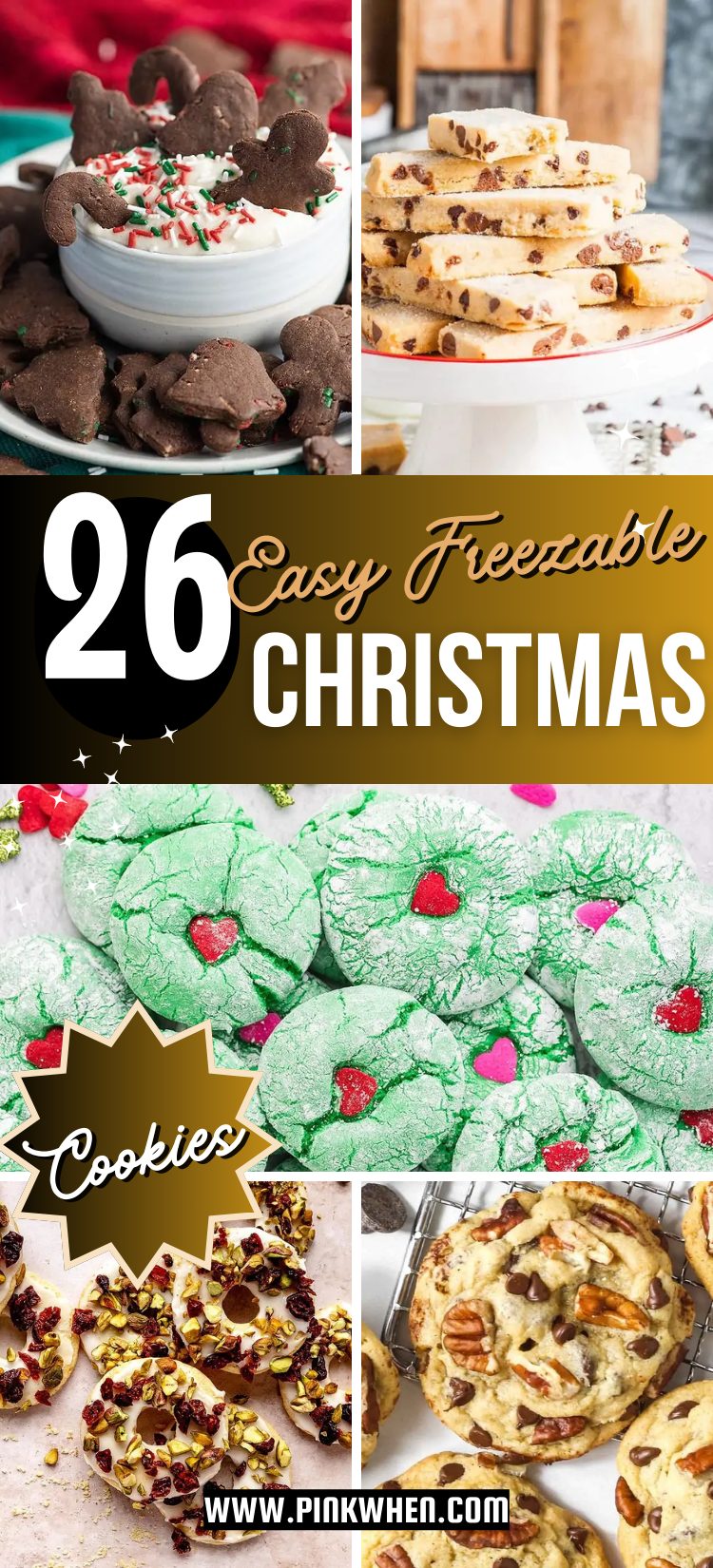 26 Easy Freezable Christmas Cookies