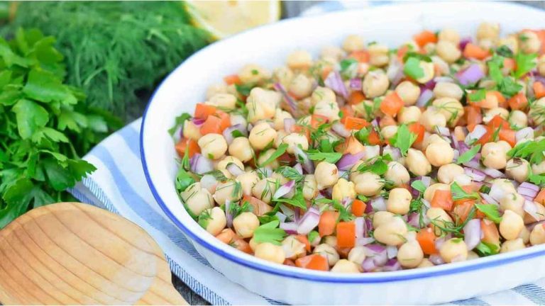 Chickpea Salad.