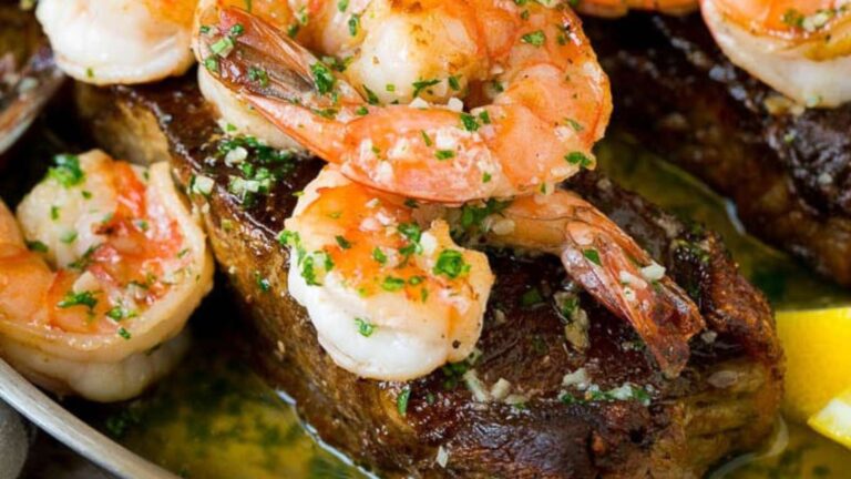 Surf And Turf recipe by Dinner at the Zoo.