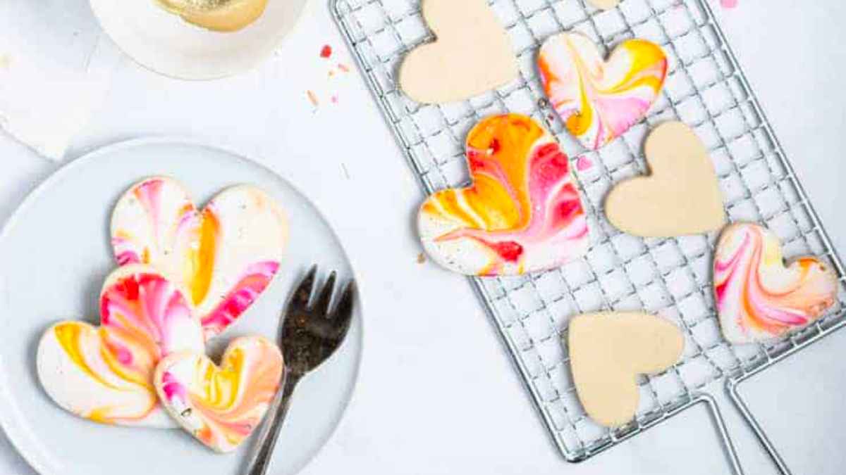 Pink Desserts 8 Easy Heart Sugar Cookies 2