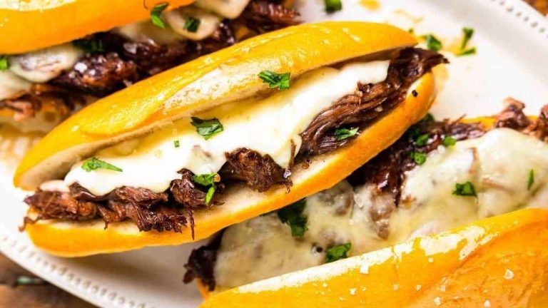 French Dip Sandwich.