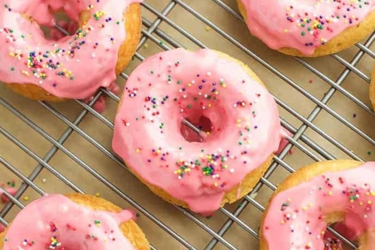 Gluten Free Vanilla Baked Donuts