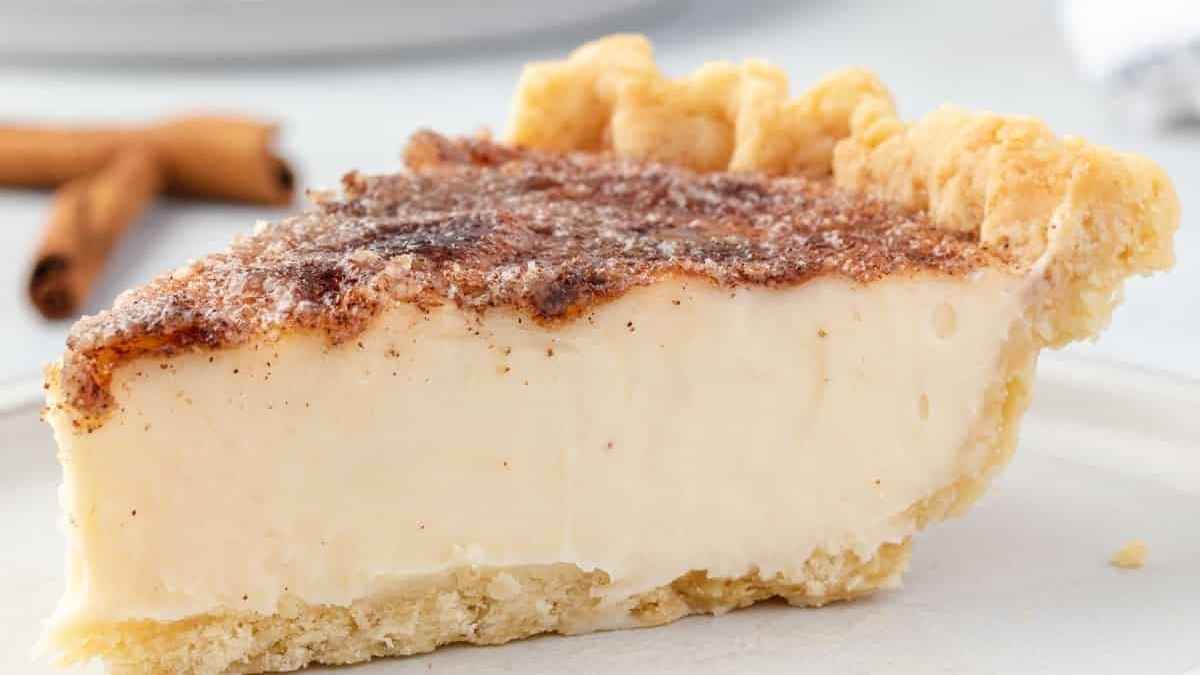Hoosier Sugar Cream Pie.