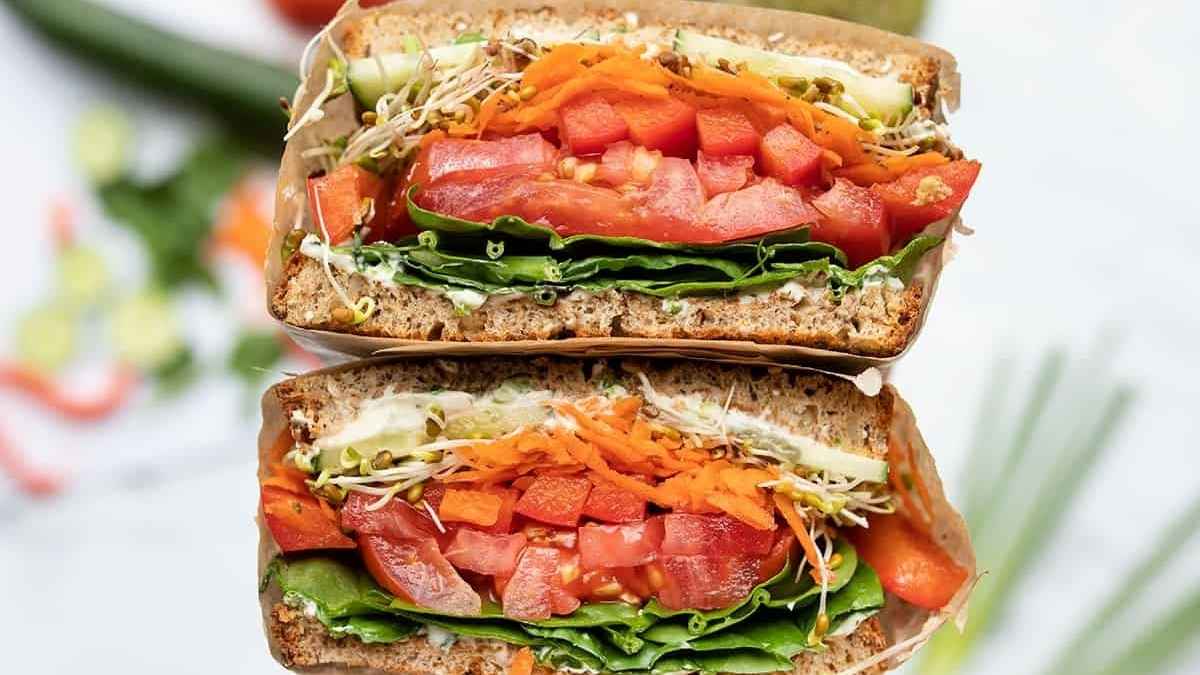 How To Make The Best Veggie Sandwich.