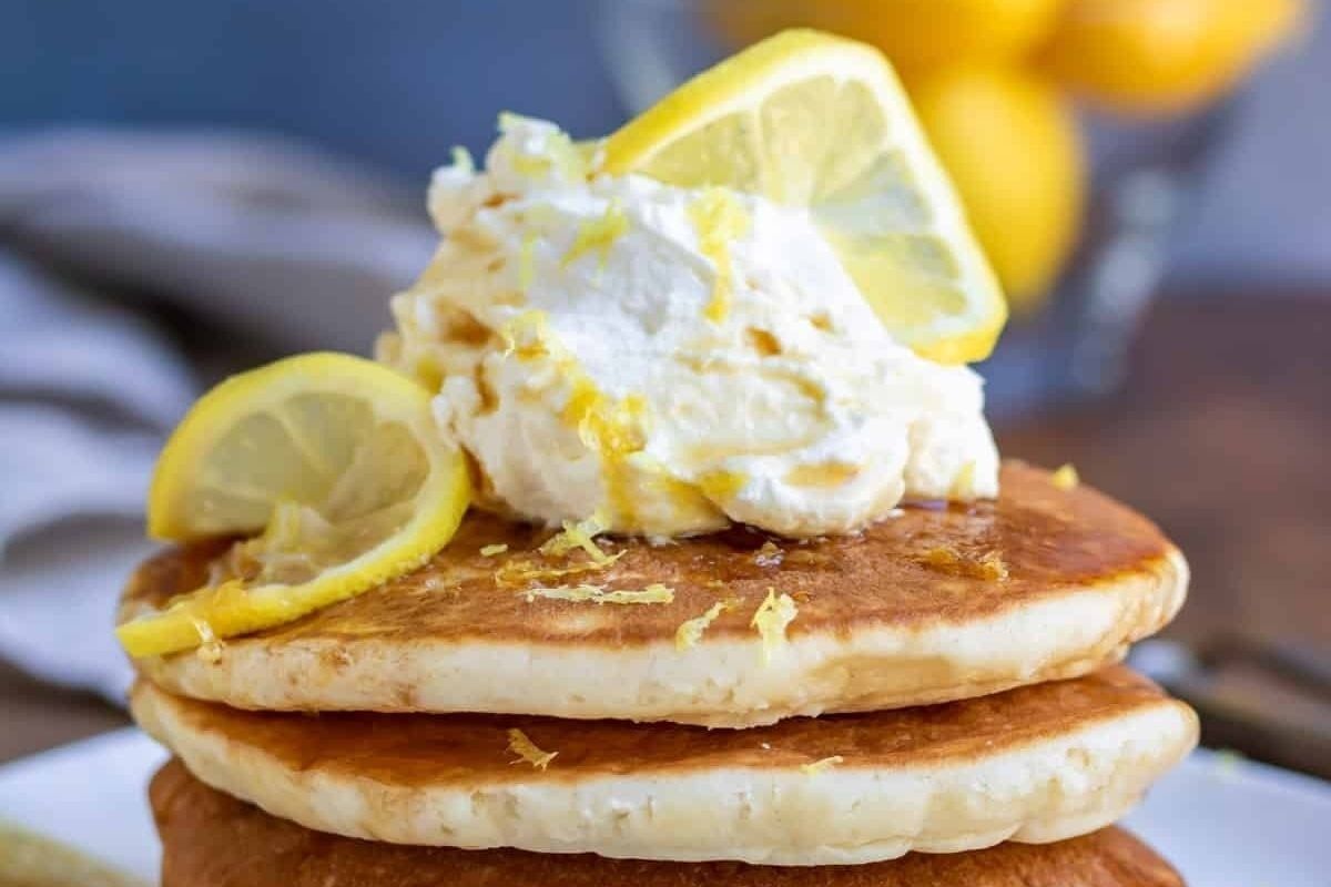 Lemon Pancakes pinkwhen