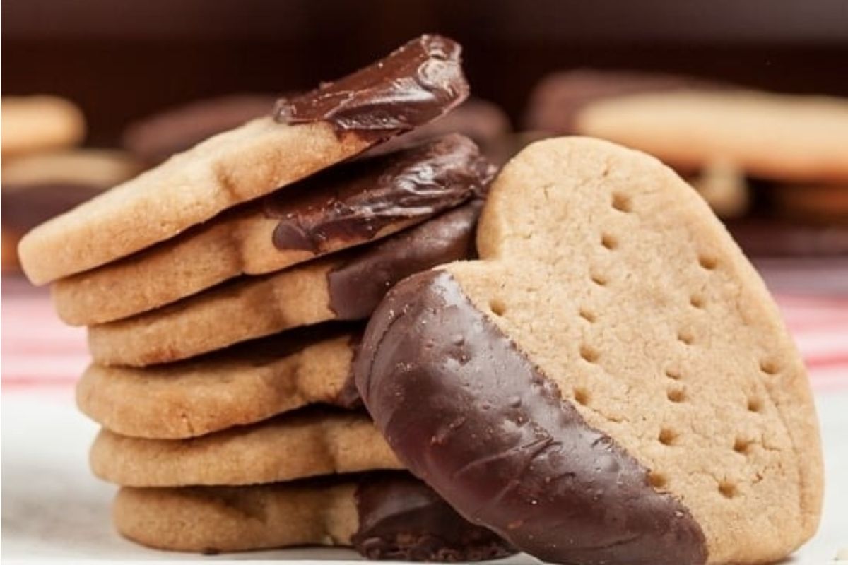 Scottish Shortbread Cookies with Chocolate 1