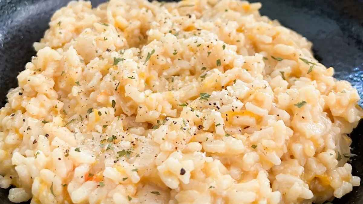 Simple Sweet Potato Risotto In The Instant Pot.