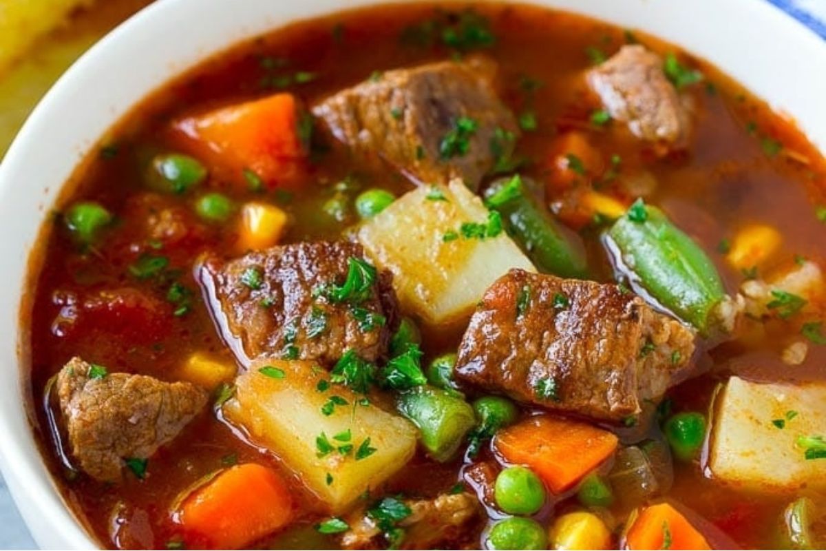 25 Tasty Filling Beef Soup Recipes 15 Vegetable Beef Soup