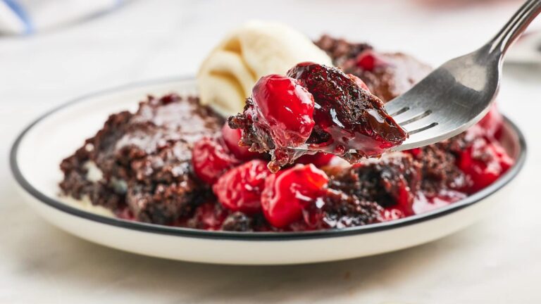 Black Forest Dump Cake by Cheerful Cook.