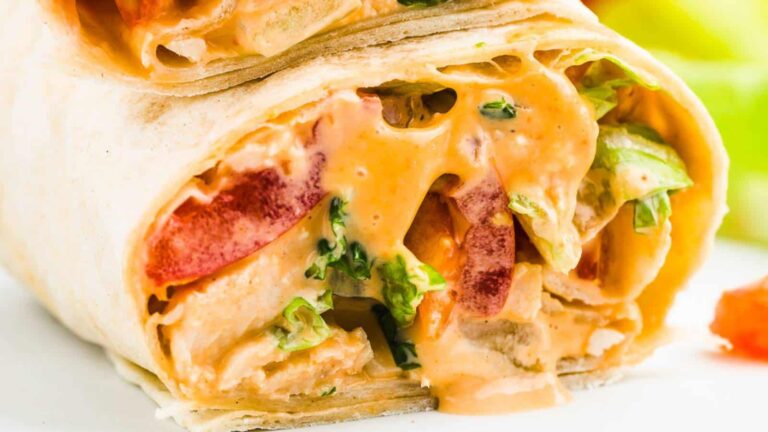 Chipotle Chicken Wrap recipe by Cheerful Cook.