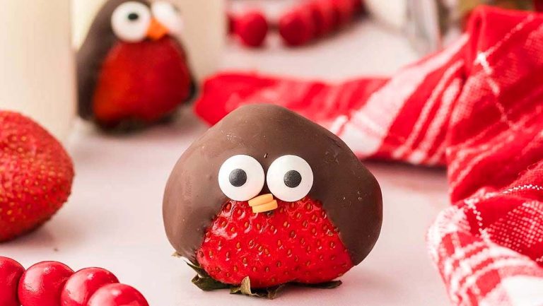 Chocolate Strawberry Birds.