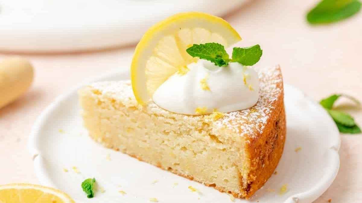 Lemon Ricotta Cake. 