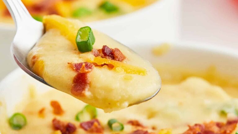 Hearty Old-Fashioned Potato Soup recipe by Cheerful Cook.