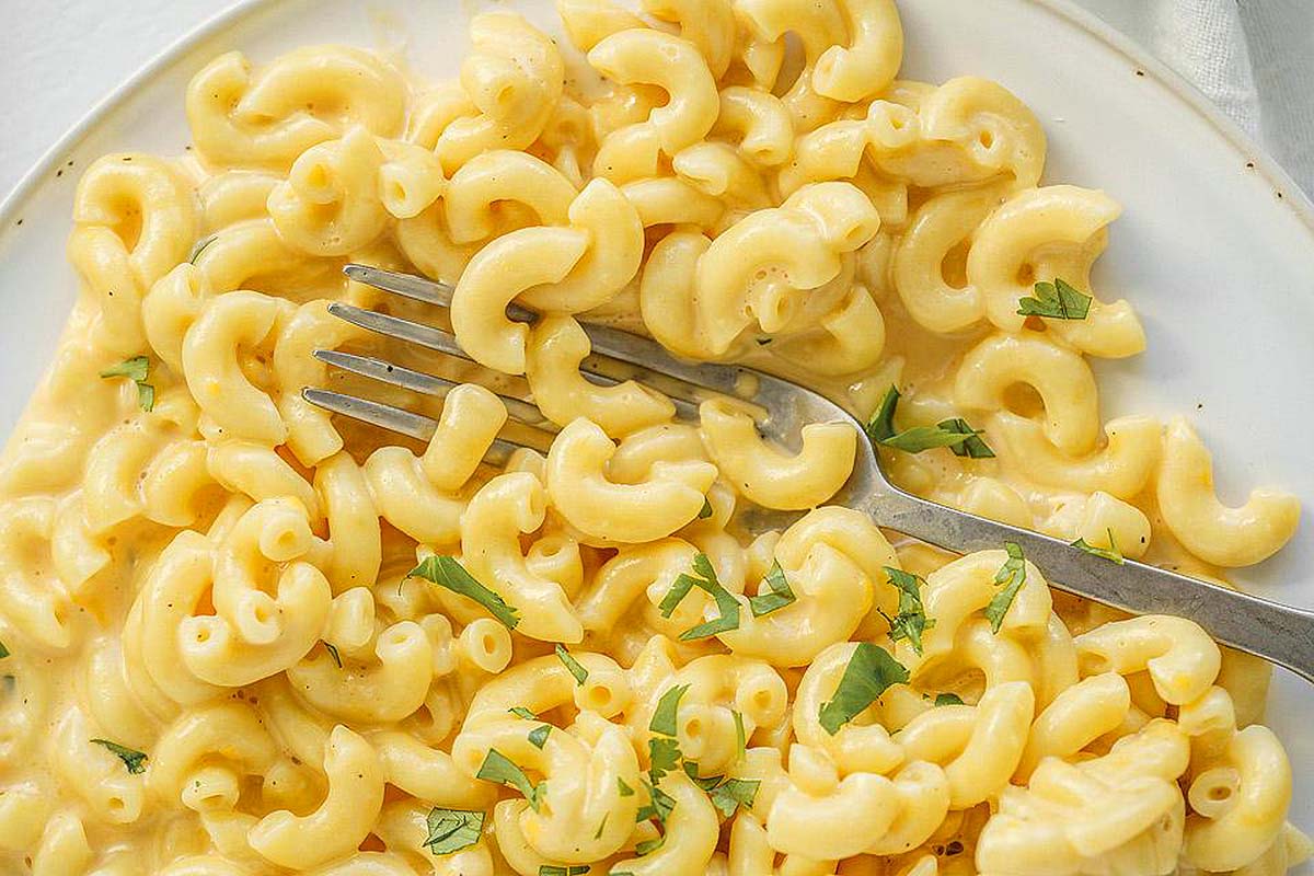 Instant Pot Creamy Macaroni and Cheese.