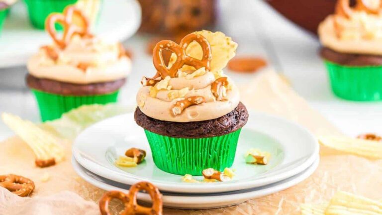 Chocolate Peanut Butter Kitchen Sink Cupcakes recipe by xoxoBella.