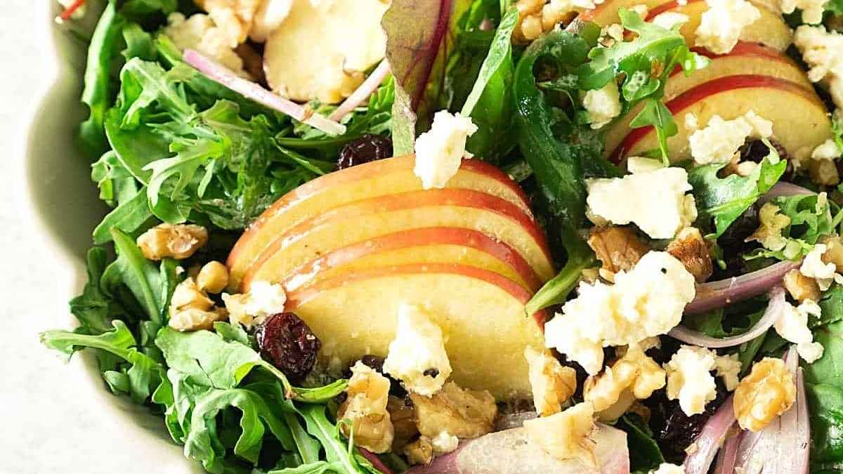 Apple Walnut Salad.