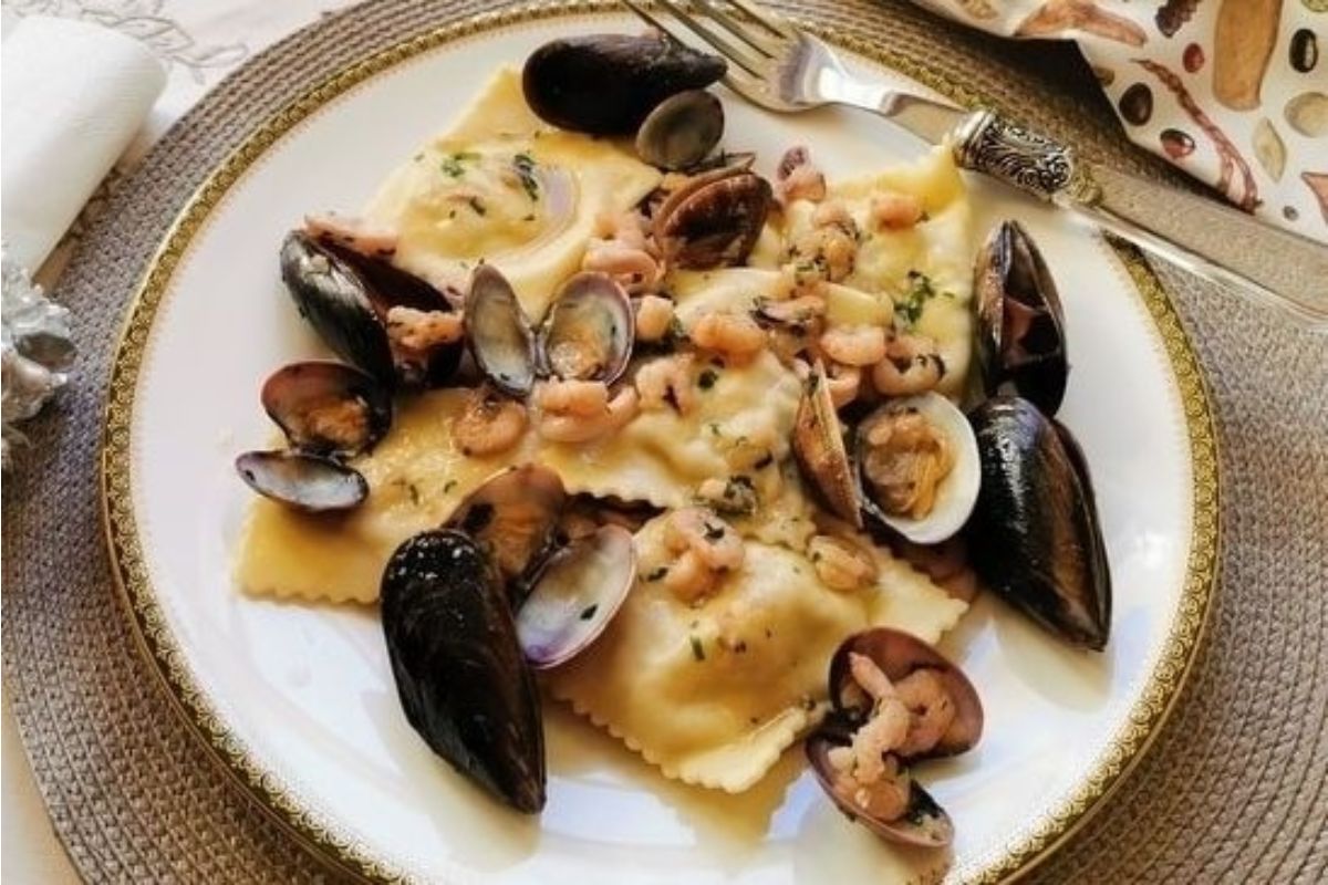 22 Easy, Cheesy Ravioli Recipes to Make On Pasta Night 15 Baked Fish Ravioli From Liguria