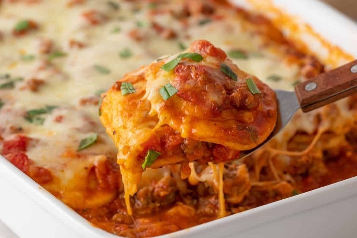 22 Easy, Cheesy Ravioli Recipes to Make On Pasta Night 1 Baked Ravioli