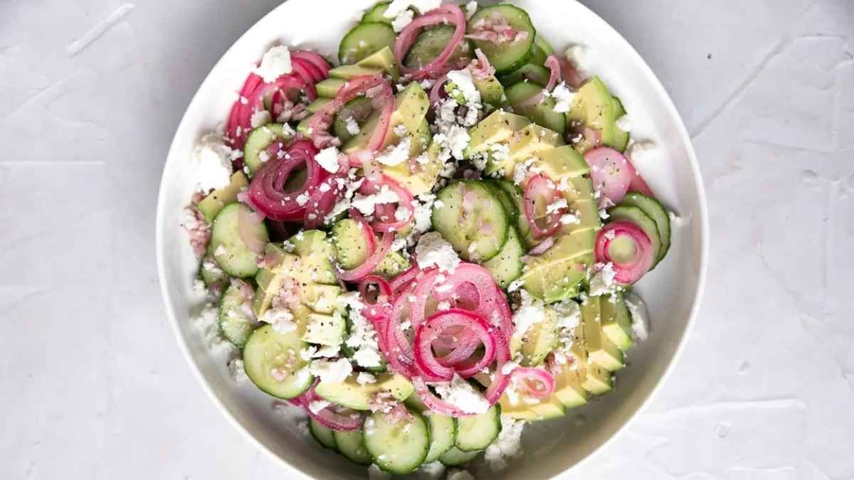 Cucumber Salad Recipe. 
