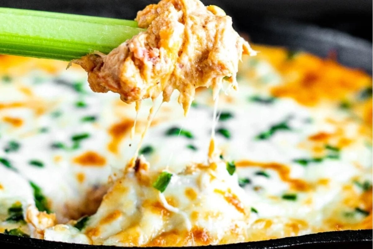Easy Cheesy Pulled Pork Dip Use Leftover Pulled Pork 1