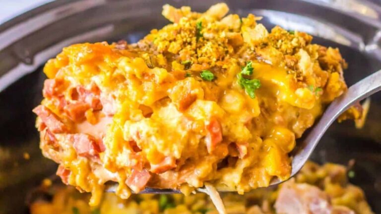 Slow Cooker Chicken Cordon Bleu recipe by Everyday Eileen.