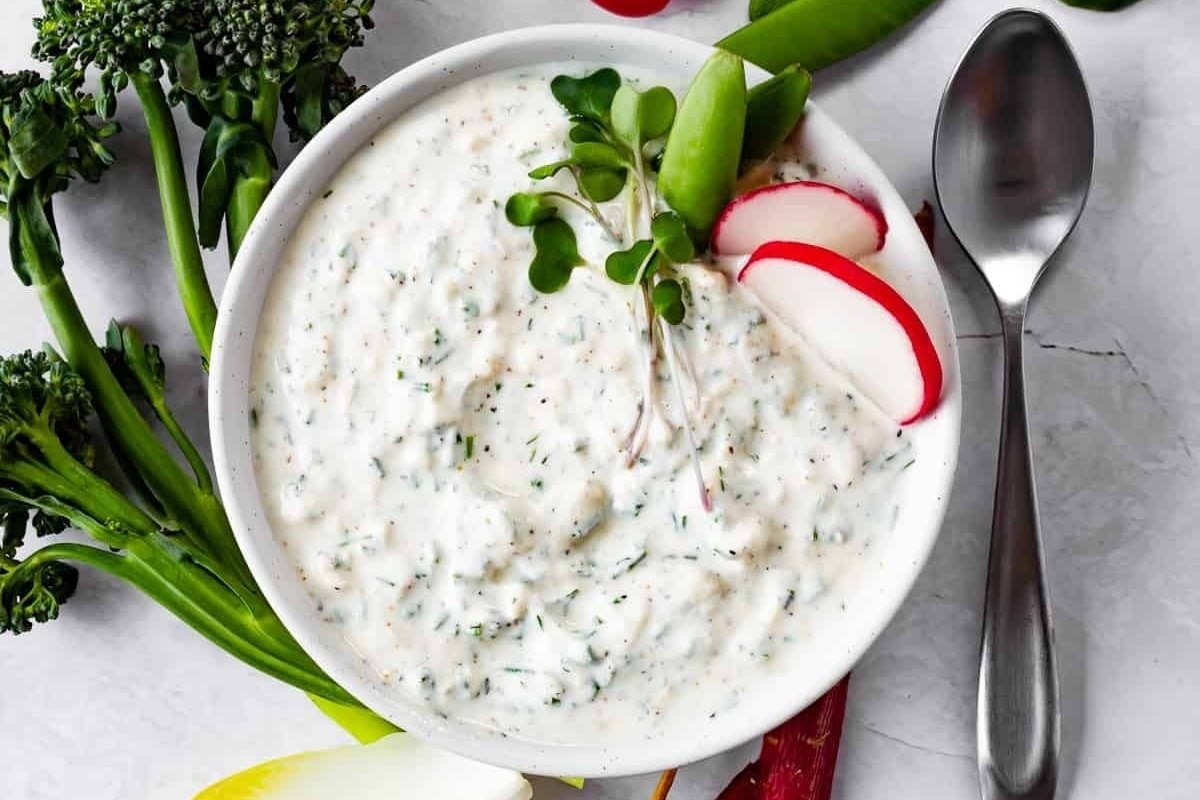 Greek Yogurt Ranch Dip 1
