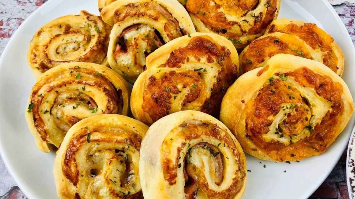 Ham And Cheese Roll-Ups.