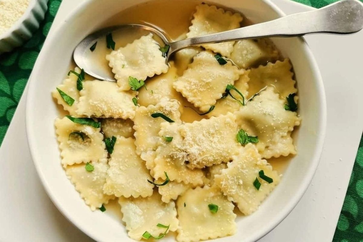 22 Easy, Cheesy Ravioli Recipes to Make On Pasta Night 14 Homemade Meat Ravioli Agnolotti