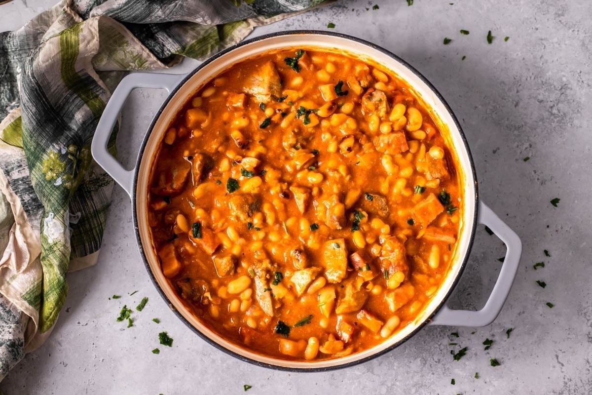 Homemade Pork And Beans Quick Easy And Delicious