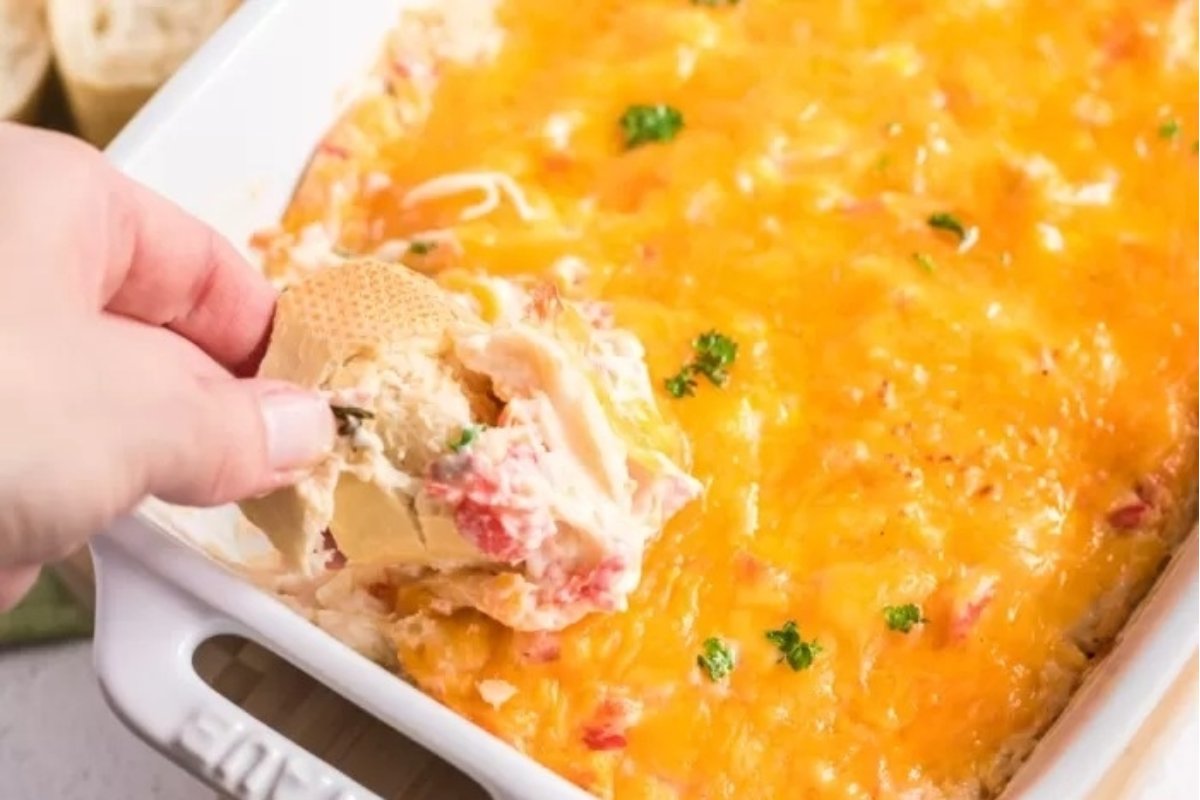 Delicious Hot Crab Dip. 