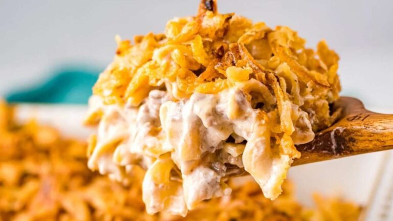 French Onion Beef Casserole recipe by Kitchen Divas.