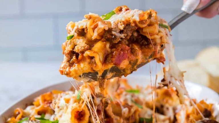 Lazy Lasagna Casserole.