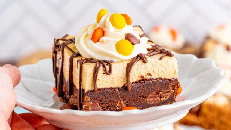 Peanut Butter Cup Brownies.
