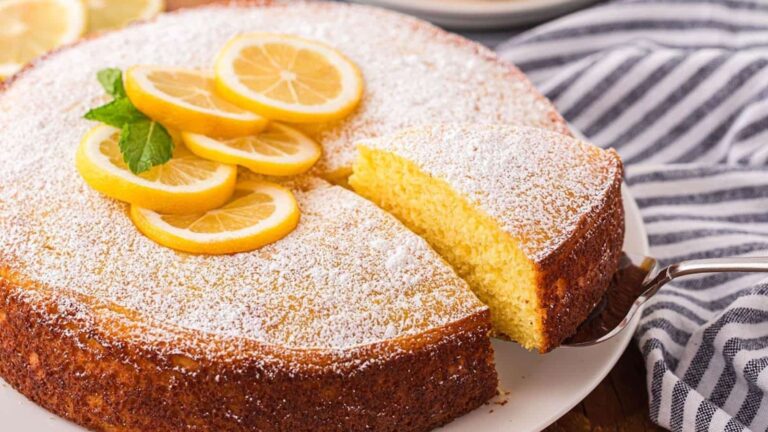 Lemon Ricotta Cake recipe by Princess Pinky Girl.