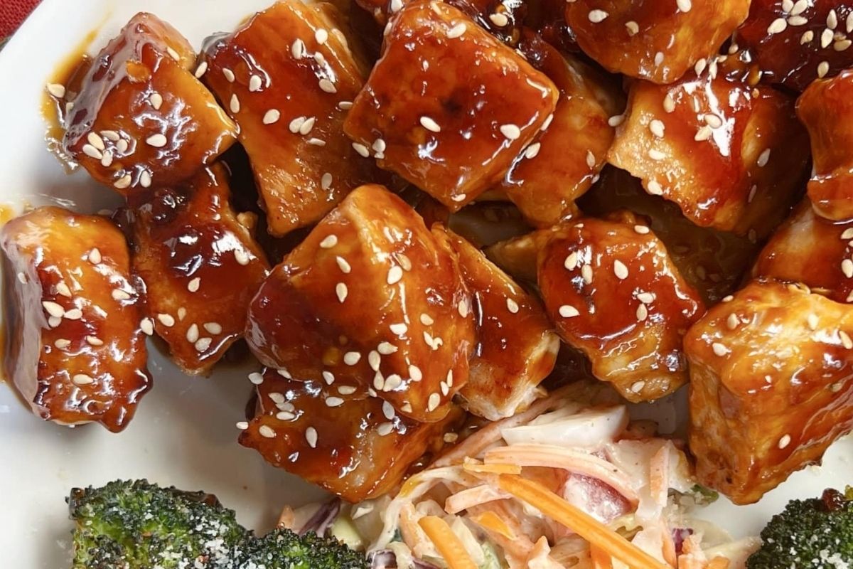 Saucy Cubed Pork