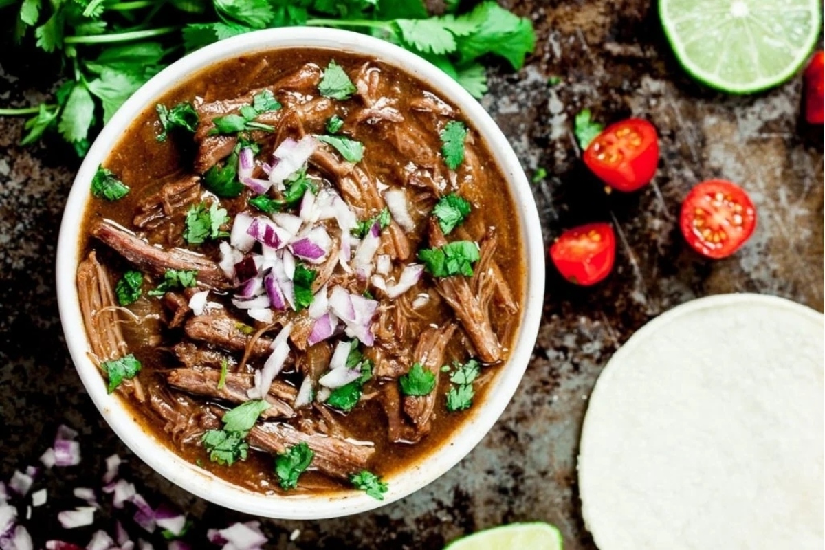 Slow Cooker Mexican Shredded Beef.