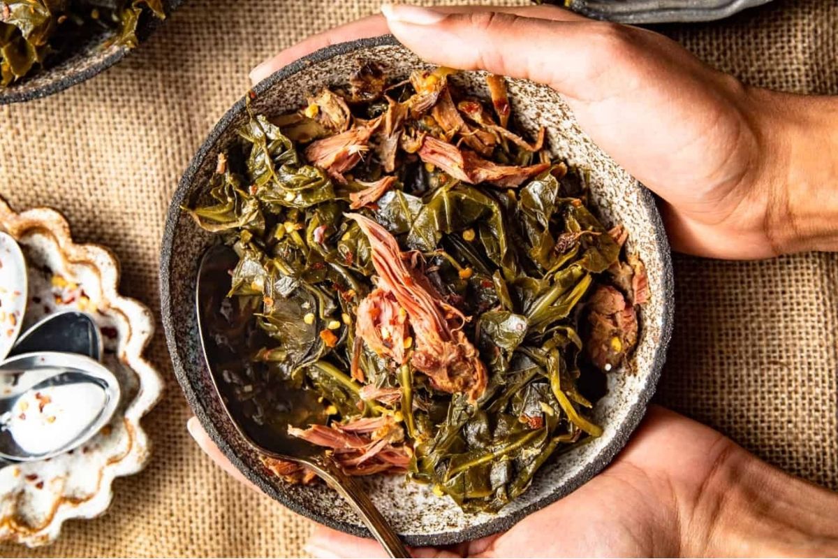 Try These Tasty Slow Cooker Recipes 31 Slow Cooker Collard Greens