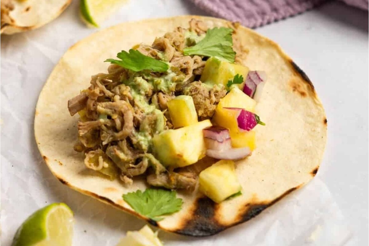 Slow Cooker Salsa Verde Pork