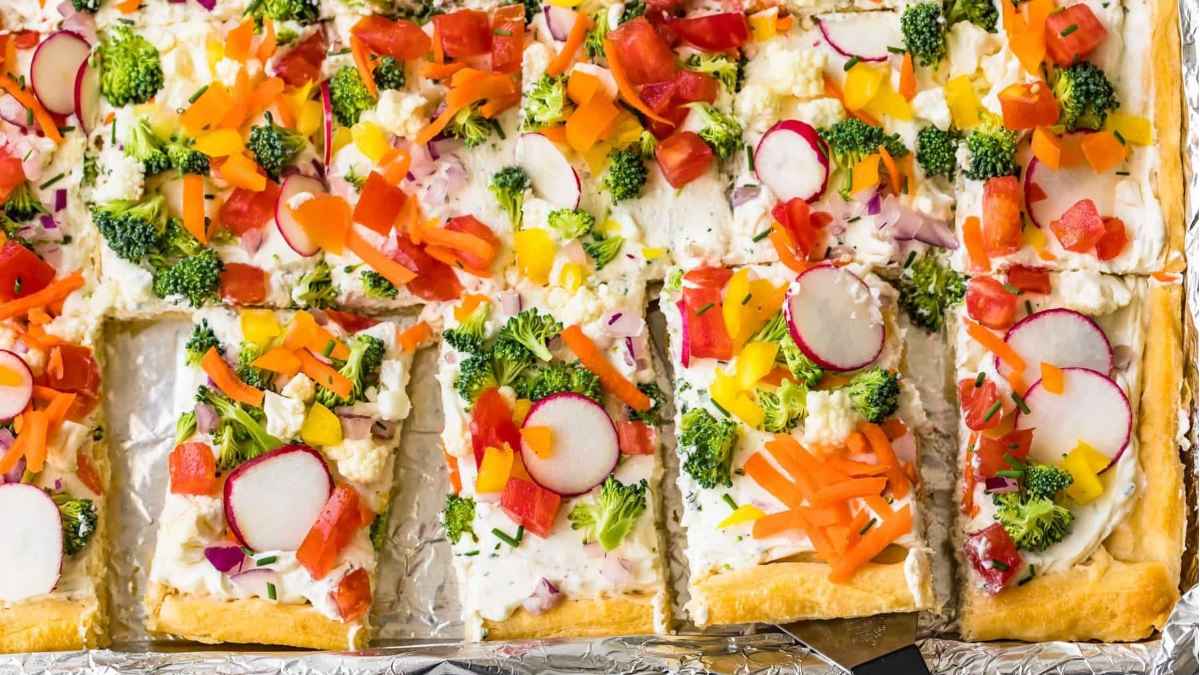 Veggie Pizza Recipe.