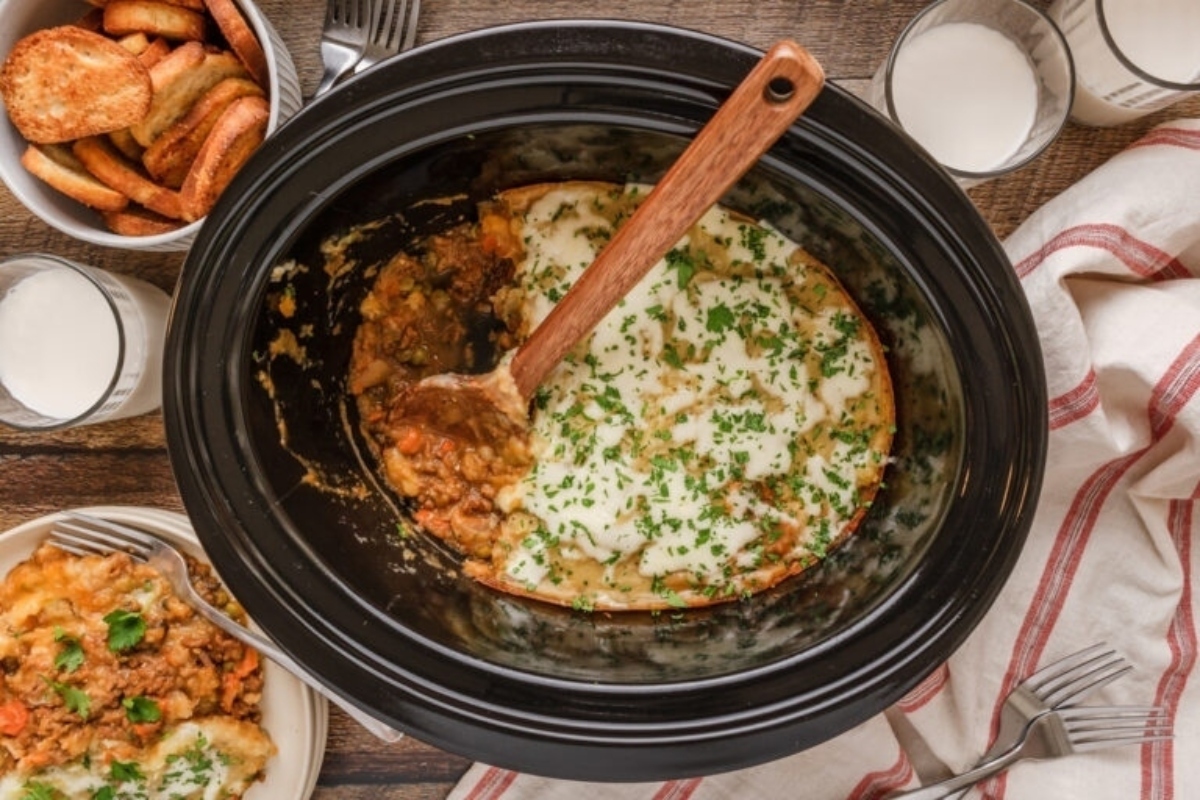 Slow Cooker Cottage Pie.