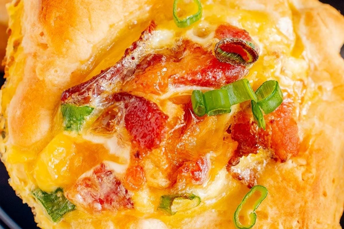 Biscuit Egg Cups With Bacon And Cheese Pillsbury