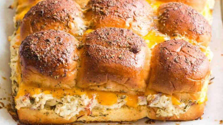 Easy Crack Chicken Sliders recipe by Cheerful Cook.