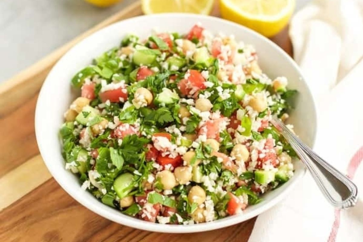 Fresh and Tasty Spring Comfort Food Ideas 10 Cauliflower Tabbouleh