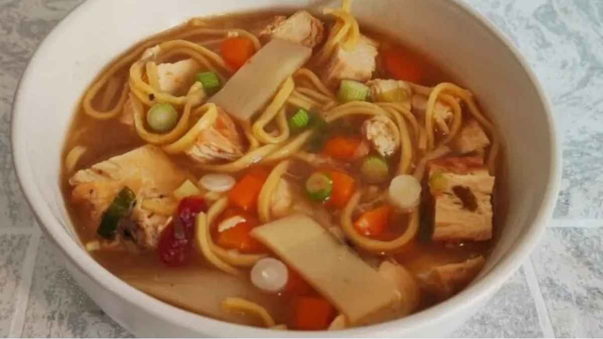 Chicken And Noodle Soup Recipe.