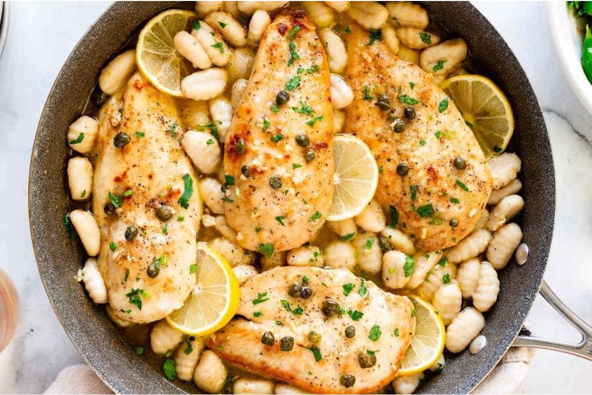 Fresh and Tasty Spring Comfort Food Ideas 29 Chicken Piccata With Gnocchi