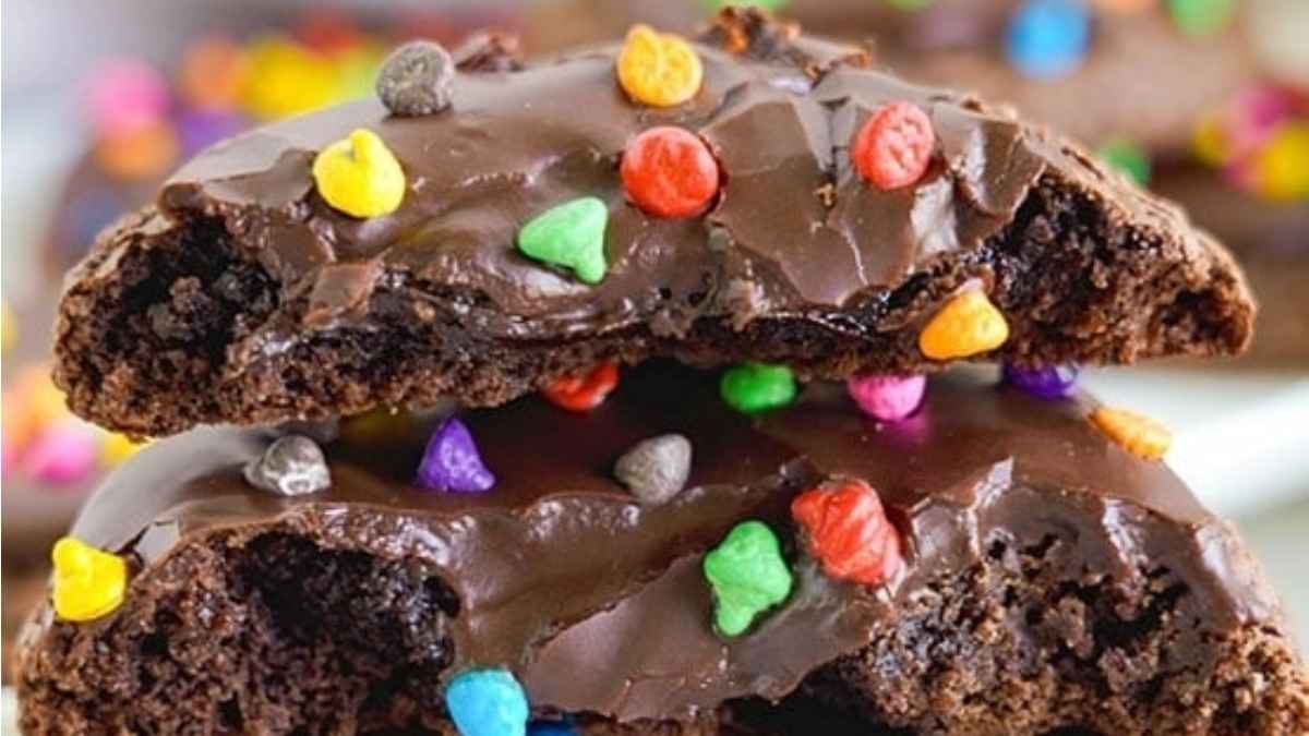 Cosmic Brownie Cookies (Brownie Mix Cookies).