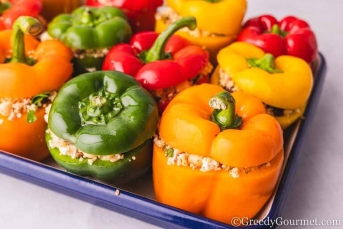 Fresh and Tasty Spring Comfort Food Ideas 30 Couscous Stuffed Peppers